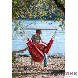 Подвесной сидячий гамак La Siesta Currambera cherry CUL21-2