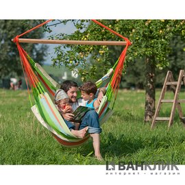 Подвесной сидячий гамак La Siesta Domingo coral DOL21-8