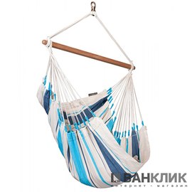 Подвесные стулья-гамаки La Siesta Caribena aqua blue CIC14-3