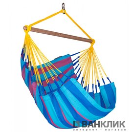 Подвесные стулья-гамаки La Siesta Sonrisa prune SNC14-3