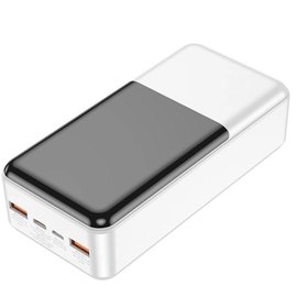 Повербанк HOCO Universe J108B 30000 mAh 22.5W White (6931474791245), Ємність: 30 000 mAh, Колір: Білий, зображення 2