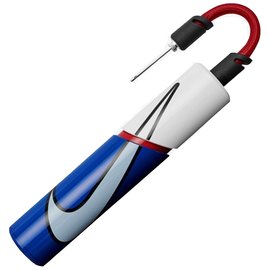 Насос Nike Essential Ball Pump Game Белый/Синий NS (N.000.1384.423.NS), Цвет : Белый/Синий