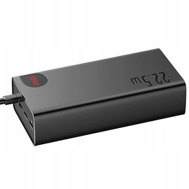 Повербанк Baseus Adaman Digital Display Fast Charge 40000 mAh 22.5W Black (вскрытый), изображение 4