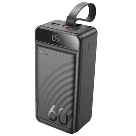 Повербанк HOCO Element J123C 60000 mAh 22.5W Black (000010552), Ёмкость: 60 000 mAh
