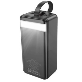 Повербанк HOCO Element J123C 60000 mAh 22.5W Black (000010552), Ёмкость: 60 000 mAh, изображение 3