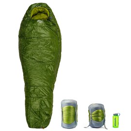 Спальный мешок Pinguin Spirit (-5/-12&deg;C), 185 см - Right Zip, Green (PNG 232240), Сторона застежки: Правая, Полная длина, см: 185 см, Цвет : Зелёный, изображение 2