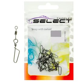 Вертлюжок с застежкой Select SF0037 size 2 (10 шт/уп) (1870.20.73), Размер: 2