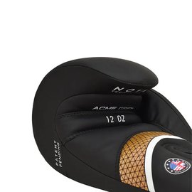 Боксерские перчатки RDX AURA PLUS T-17 Black Golden 14 ун. (BGR-T17BGL-14OZ+), Вес: 14 унций, Цвет: Чёрный/Золотой, изображение 5