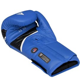 Боксерские перчатки RDX AURA PLUS T-17 Blue/Black 10 ун. (BGR-T17UB-10OZ+), Вес: 10 унций, Цвет: Синий/Чёрный, изображение 4