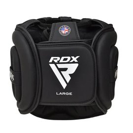 Боксерский шлем RDX AURA PLUS T-17 Black Golden S (HGR-T17BGL-S+), Размер: S, изображение 4