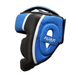 Боксерский шлем RDX AURA PLUS T-17 Blue/Black M (HGR-T17UB-M+), Размер: M, Цвет: Blue/Black, изображение 5