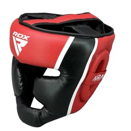 Боксерский шлем RDX AURA PLUS T-17 Red/Black XL (HGR-T17RB-XL+), Размер: XL, Цвет: Red/Black, изображение 5
