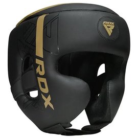 Боксерский шлем RDX F6 KARA Matte Golden XL (HGR-F6MGL-XL), Размер: XL, Цвет: Matte Golden