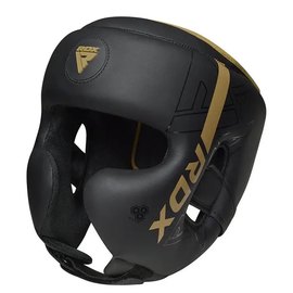 Боксерский шлем RDX F6 KARA Matte Golden XL (HGR-F6MGL-XL), Размер: XL, Цвет: Matte Golden, изображение 3