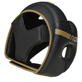 Боксерский шлем RDX F6 KARA Matte Golden XL (HGR-F6MGL-XL), Размер: XL, Цвет: Matte Golden, изображение 4