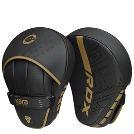 Лапы боксерские RDX F6 KARA Matte Golden (FPR-F6MGL), Цвет: Matte Golden