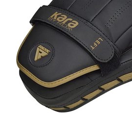 Лапы боксерские RDX F6 KARA Matte Golden (FPR-F6MGL), Цвет: Matte Golden, изображение 4