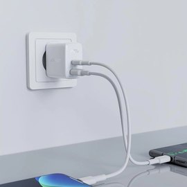 Зарядное устройство ACEFAST A5 1USB/1Type-C, 32W/2.4A, PD/QC White (000009406), изображение 2