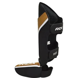 Защита голени и стопы RDX SHIN INSTEP AURA PLUS T-17 Black Golden M (SGR-T17BGL-M+), Размер: M, изображение 4