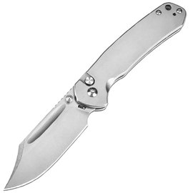Кишеньковий ніж CJRB Bowie Pyrite SS (J1942-ST), Покриття клинка: SW (Stonewash), Колір: Steel