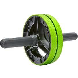 Ролик для пресу Adidas Performance Ab Wheel чорний/салатовий OFSM (ADAC-11407)