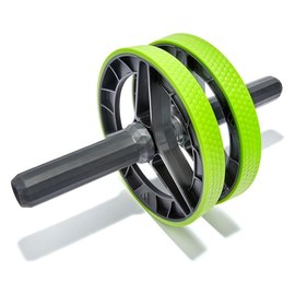 Ролик для пресу Adidas Performance Ab Wheel чорний/салатовий OFSM (ADAC-11407), зображення 2