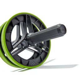 Ролик для пресу Adidas Performance Ab Wheel чорний/салатовий OFSM (ADAC-11407), зображення 4