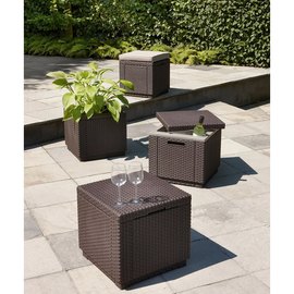 Стол-сундук с термоизоляцией Allibert Ice Cube коричневый (8711245124896), изображение 6