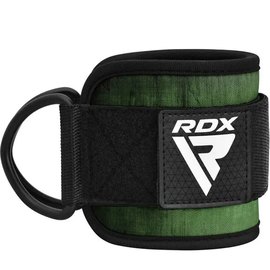 Манжеты на щиколотку RDX A4 Gym Ankle Pro Army Green Pair (WAN-A4AG-P), Цвет : Зелёный, изображение 2