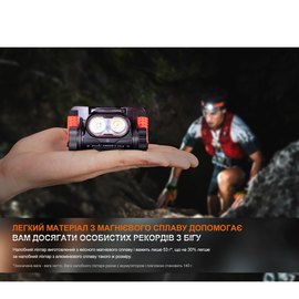 Налобный фонарь Fenix HM65R-T V2.0 сиреневый (HM65RTV20NEB), Цвет: Сиреневый, изображение 5