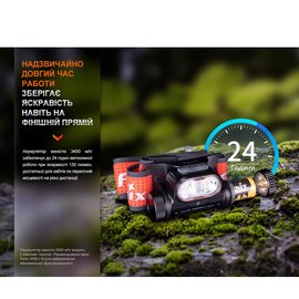 Налобный фонарь Fenix HM65R-T V2.0 сиреневый (HM65RTV20NEB), Цвет: Сиреневый, изображение 6