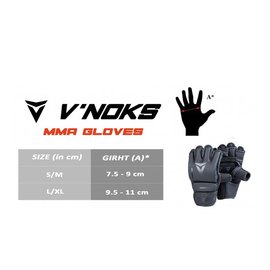 Перчатки для MMA V`Noks Ultima Black S/M (3490_60230), Размер: S/M, изображение 6