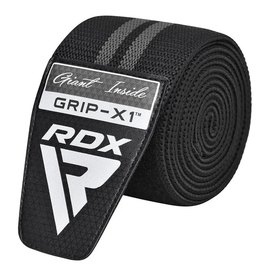 Бинты для колен RDX KR11 GYM Knee Wrap Black/Grey (WAH-KR11BG), изображение 3