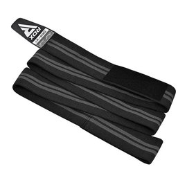 Бинты для колен RDX KR11 GYM Knee Wrap Black/Grey (WAH-KR11BG), изображение 5