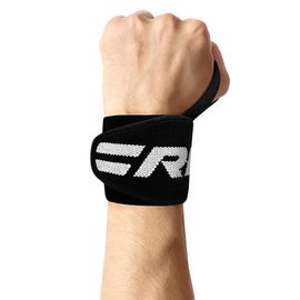 Бинты для запястья (кистевые бинты) RDX W2 Gym Wrist Wraps Black Pro (WAH-W2B), изображение 2