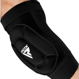 Налокотники спортивные RDX Hosiery Elbow Foam Black/White M (HYP-EBW-M), Размер: M, Цвет: Black/White, изображение 2