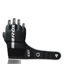 Перчатки для ММА RDX F6 KARA Matte White L (GGR-F6MW-L), Размер: L, Цвет: Черный/Белый, изображение 5