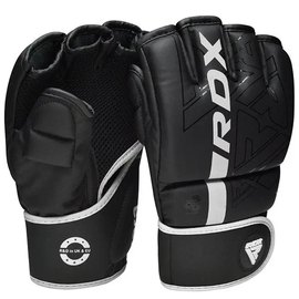 Перчатки для ММА RDX F6 KARA Matte White M (GGR-F6MW-M), Размер: M, Цвет: Черный/Белый, изображение 2