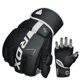 Перчатки для ММА RDX F6 KARA Matte White XL (GGR-F6MW-XL), Размер: XL, Цвет: Черный/Белый, изображение 3