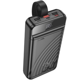 Повербанк HOCO Element J123B 30000 mAh 22.5W Black (000010598), Ёмкость: 30 000 mAh, изображение 4