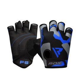 Перчатки для фитнеса RDX F6 Sumblimation Blue XL (WGS-F6U-XL), Размер: XL, Цвет: Чёрный/Синий, изображение 6