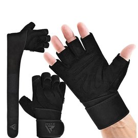 Перчатки для зала RDX L4 Micro Plus Black L (WGM-L4B-L+), Размер: L, изображение 2