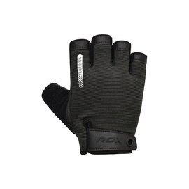 Перчатки для фитнеса RDX T2 Half Brown L (WGA-T2HBR-L), Размер: L, Цвет: Чёрный/Коричневый, изображение 3