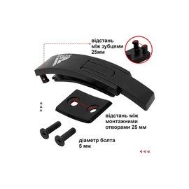 Пояс для тяжелой атлетики RDX 4 Pro Liver Buckle кожа Black Plus M (WBL-4LB-M+), Размер: M, изображение 5