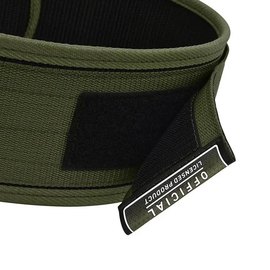 Пояс для тяжелой атлетики RDX RX1 Weight Lifting Belt Army Green M (WBS-RX1AG-M), Размер: M, Цвет: Green, изображение 6