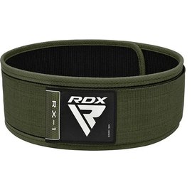 Пояс для тяжелой атлетики RDX RX1 Weight Lifting Belt Army Green S (WBS-RX1AG-S), Размер: S, Цвет: Green, изображение 6