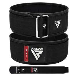 Пояс для тяжелой атлетики RDX RX1 Weight Lifting Belt Black S (WBS-RX1B-S), Размер: S, Цвет: Black