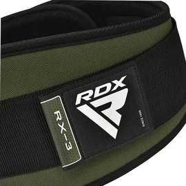 Пояс для тяжелой атлетики RDX RX3 EVA Curve неопрен Army Green S (WBE-RX3AG-S), Размер: S, Цвет: Green, изображение 6