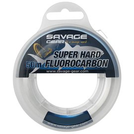 Флюорокарбон Savage Gear Super Hard 50m 0.55mm 15.90kg Clear (74491), Диаметр, мм: 0.55 мм, Разрывная нагрузка, lb : 35