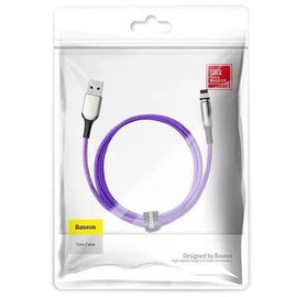 Кабель Baseus Lightning Zinc Magnetic Charging 1m, 2A Purple (000005026), Цвет: Violet, изображение 3